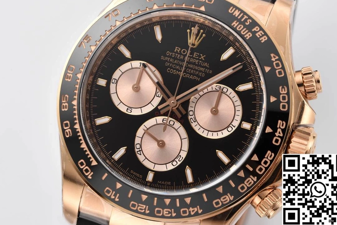 Rolex Daytona M126515LN-0002 Black Factory Clean Cosmograph Bezel 1128